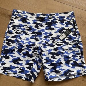 Greyson Swim Shorts Camo Scape Superior Print 40‎ x 8 Multicolor NWT MSRP $158